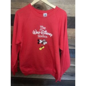 Vintage 80'S THE WALT DISNEY STUDIOS MICKEY MOUSE SWEATSHIRT XL FOL Tag